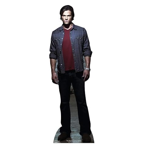 Cardboard People Sam Winchester Life Size Cardboard Cutout Standup - The CW's Supernatural - Image 1