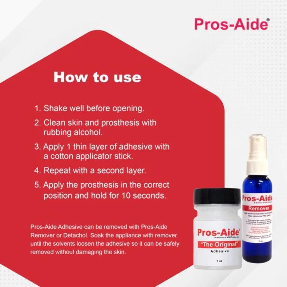 Pros-Aide "The Original" Adhesive 30ml By ADM Tronics - Professional Medical Grade thumbnail 2
