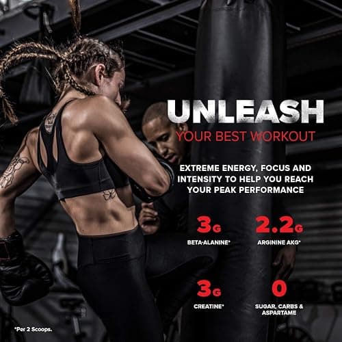 Six Star Pre-Workout Explosion, Fruit Punch (30 Servings) - Preworkout Energy Powder Supplement for Men & Women - Workout Drink Mix with L-Tyrosine & Beta Alanine - Sports Nutrition Products thumbnail 3