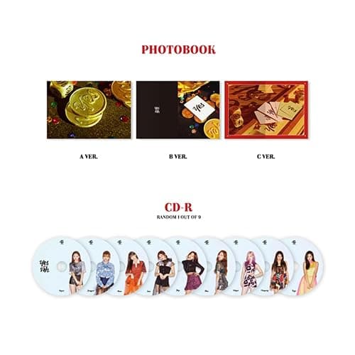 TWICE - 6th Mini Album [YES or YES] (A ver.) Photobook + Photocards + Yes or Yes Card + 2 Pin Button Badges thumbnail 3