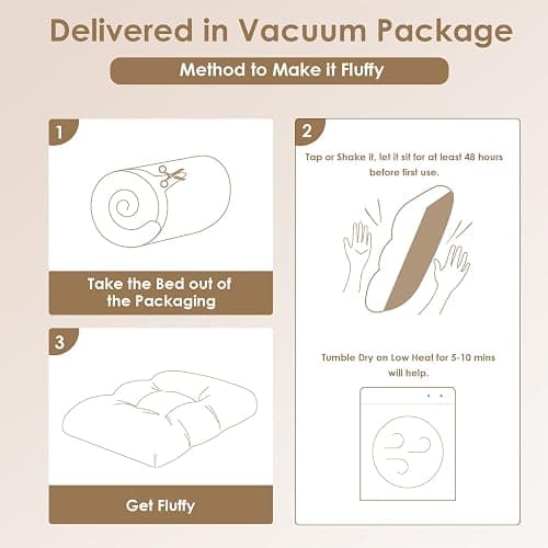 EHEYCIGA Fluffy Dog Crate Bed, Plush Extra Large Plus Dog Pillow, Grey | Xlarge Calming Anti Anxiety Plush Faux Fur Mat for Large size dogs, Washable Soft Warm Plus Dog Pad with Non-Slip Bottom thumbnail 2