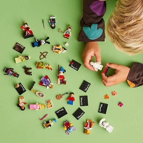LEGO 71038 Disney Edition Minifigures 100, 1 of 18 Characters to Collect, Mickey Apprentice Sorcerer, Stitch, Mulan and More (Random Picked Unit) thumbnail 4