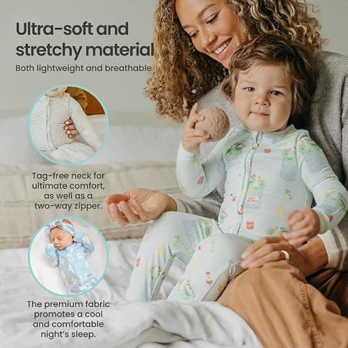 Copper Pearl Harry Potter Zip-Up Footie Baby Pajamas: Ultra-Soft Boys & Girls Pajamas, Premium Knit Fabric in Stylish Prints, Tag-Free with Two-Way Zipper, Newborn to 24 Months thumbnail 4