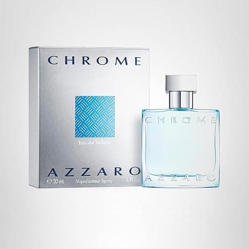 Azzaro Chrome Eau de Toilette - Fresh Aquatic Mens Cologne - Citrus, Woody, Musky Fragrance -Fresh Notes of Bergamot - Everyday Wear - Classic Summer Beach Scent - Luxury Perfumes for Men thumbnail 9