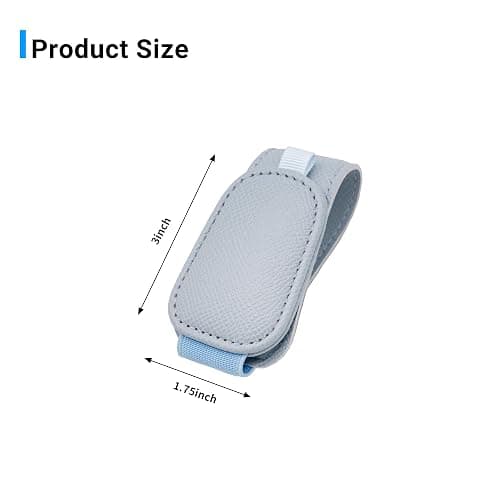 Yuoyar 2 Packs Magnetic Sunglass Holder for Car Visor - Universal Sunglasses Clip for Different Size Eyeglasses - Convenient Interior Car Accessories (Blue) thumbnail 7