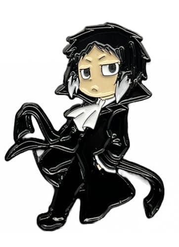 Bungo Stray Dogs Wan! - Key Visual Ryunosuke Akutagawa Pin - Image 1