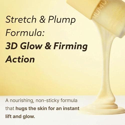 MUMUKI Honey Banana BDRN 3-Step Skincare Set | Bubble Mask, Capsule Ampoule & Cream | Hydration, Glow & Elasticity Care | Korean Skincare Set thumbnail 5