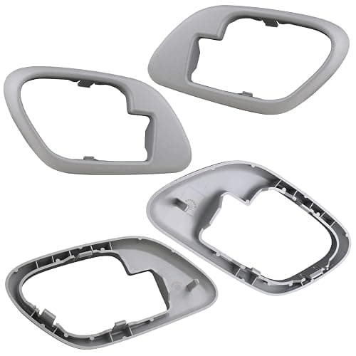 APPERFiT Interior Door Handle w/Bezel Kit (Gray) Compatible with 1995-2002 Chevy Chevrolet GMC Truck C1500 C2500 C3500 K1500 K2500 K3500 Suburban Tahoe Yukon Replaces 15708043 15708044 thumbnail 5
