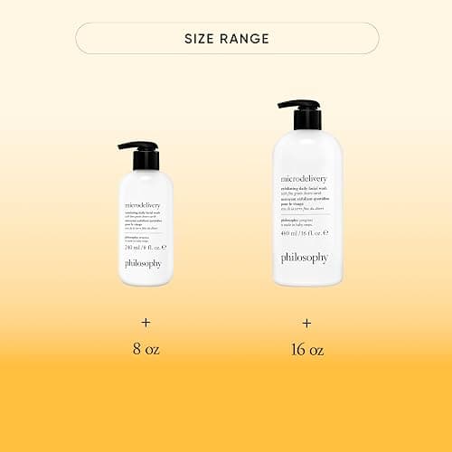 philosophy microdelivery exfoliating daily facial wash - with fine grain desert earth & gentle amino acids - scrubs away impurities & dead skin cells to alleviate dryness and rough texture thumbnail 3