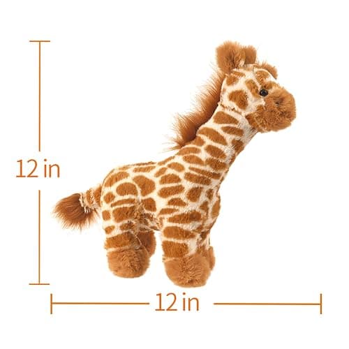 Apricot Lamb Toys Plush Brown Grassland Giraffe Stuffed Animal Soft Cuddly Perfect for Child (Brown Giraffe,12 Inches) thumbnail 3