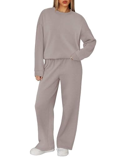 XIEERDUO Sweatsuits Women 2 Piece Outfit Matching Lounge Sets Fall Outfits 2025 Fashion Clothing Crewneck Track Suits thumbnail 4
