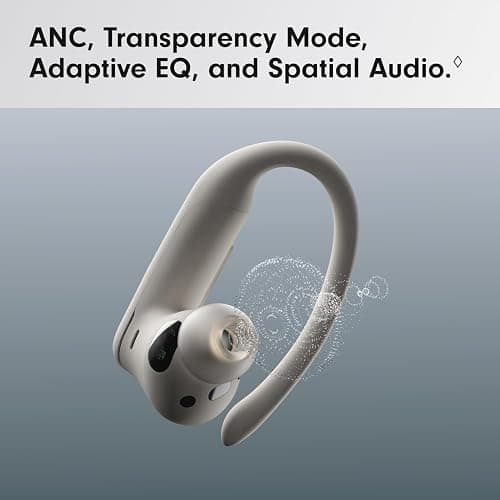 Beats Powerbeats Pro 2 - Wireless Noise Cancelling Workout Earbuds with Secure- Fit Earhooks, Up to 45-Hour Battery with Charging Case, Sweat & Water Resistant, Heart Rate Monitoring - Quick Sand thumbnail 6