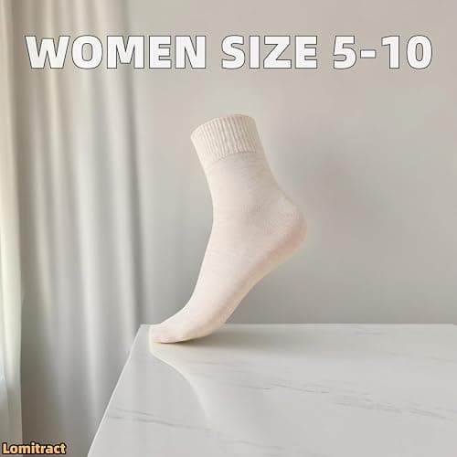 Lomitract Bamboo Mini Crew Socks (Women 5-10) thumbnail 4