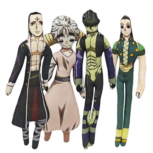 YLQANONG Killua Zaoldyeck Plush Figure Twistable Plushies Anime Chrollo Lucilfer/Illumi Zaoldyck/Gon Freecss Plush Cushion for Pets Anime Figures 27CM - Image 1