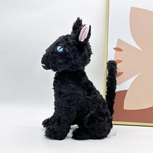 12” Black Cat Plush, Cat Monster Stuffed Animal Pillow Doll Toy, Black Cat Plushies Gift for Fans Kids Girlfriend Birthday Christmas Mother's Day thumbnail 5