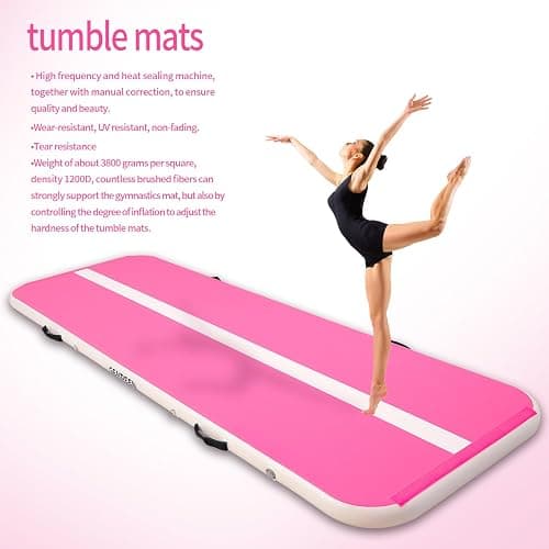 Genreen,tumble mat,tumble mats for kids,tumble mats,inflatable mat,cheer mat,gymnastic mat,mat for gymnastics,tumbling mats for kids,material improvement,multicolor,various sizes thumbnail 7