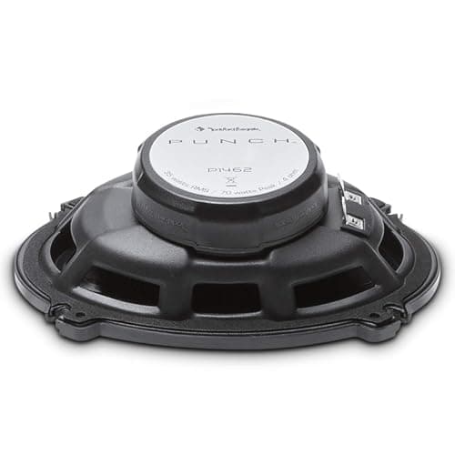 Rockford Fosgate P1675 Punch 6.75" 3-Way Coaxial Full-Range Speakers - Black (Pair) - 6.75 inches - Speaker thumbnail 7
