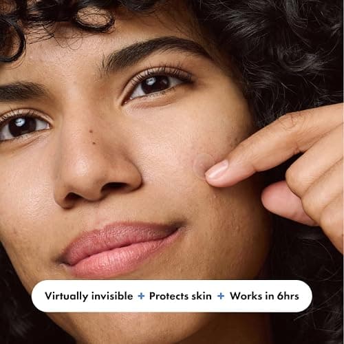 Mighty Patch™ Invisible+ Patch - Daytime Hydrocolloid Acne Pimple Patches for Covering Zits and Blemishes, Ultra Thin Spot Stickers for Face and Skin (24 Medium and 15 Small Patches) thumbnail 3