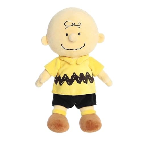 Aurora® Adorable Peanuts® Charlie Brown Stuffed Animal - Officially Licensed Toys for All Snoopy Fans - Nostalgic Gift for Adults and Birthday Celebrations - Multicolor 13 Inches thumbnail 6