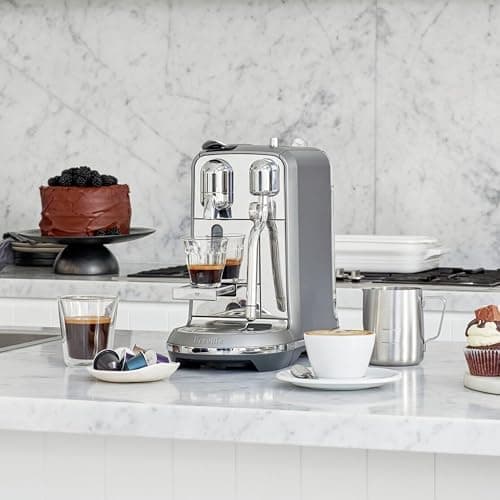Nespresso Creatista Plus Espresso Machine by Breville, Brushed Stainless Steel thumbnail 2