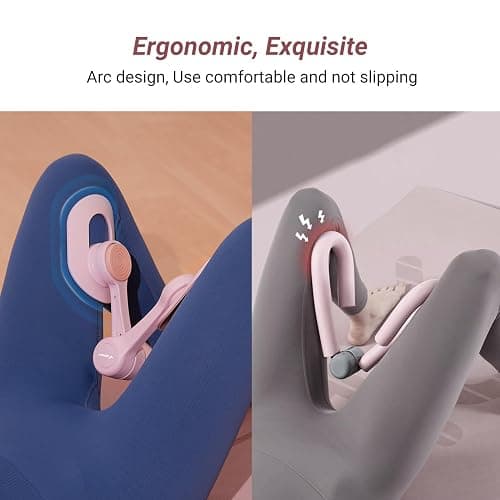MERACH Pelvic Floor Exercise Devices, Thigh Trainer, Inner Thigh Exerciser | Easy Shaping, Quickly Activates Floor Muscles, 360° Rotation and High-Quality Materials, Suitable for Everyone thumbnail 5