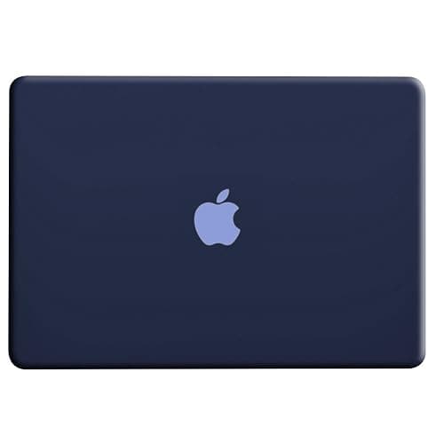 UESWILL Compatible with MacBook Air 13 inch Case 2010-2017 Release Model A1369 A1466, Smooth Matte Hard Shell Case Cover + Microfibre Cleaning Cloth, Navy Blue thumbnail 3