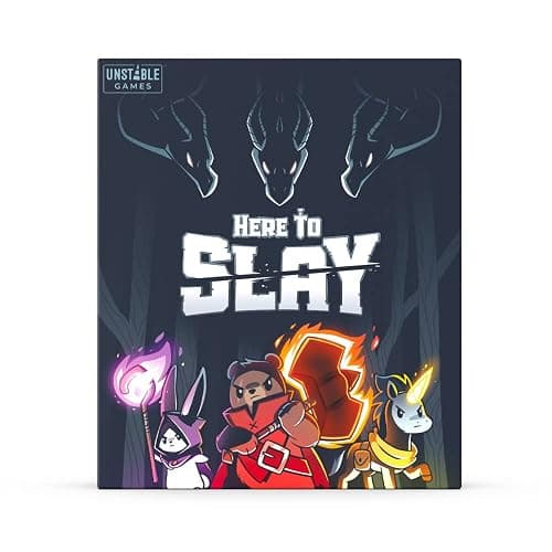 Unstable Games Here to Slay Card Game - Fantasy Adventure Strategy Game for 2-6 Players, Ages 10 and Up - Family Game Night Card Game from the Creators of Unstable Unicorns thumbnail 3