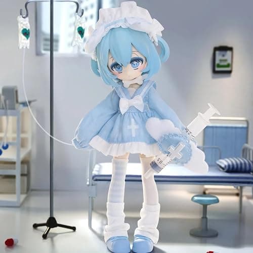 CALEMBOU BJD Blind Box, Kawaii Ten Thousand Escape Plans Series Ball Jointed Doll, Surprise Toys Collectable Action Figure Posable Dress Up Doll for Gifts thumbnail 7