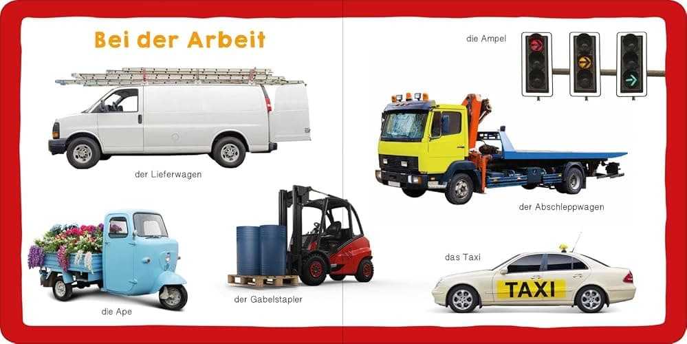 Meine ersten 100 Fahrzeuge: Foto-Wörterbuch | Stabiles Pappbilderbuch für die Sprachentwicklung ab 12 Monaten thumbnail 7