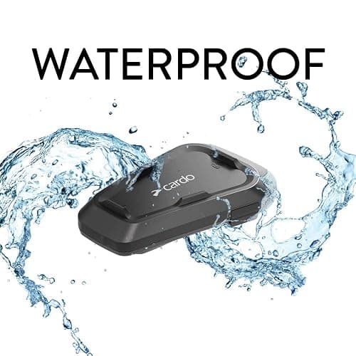 Cardo Systems Spirit Motorcycle Bluetooth Communication Headset, 2-Way Bluetooth, Thin 32mm Speakers, Waterproof, Universal Connectivity - Single Pack thumbnail 6