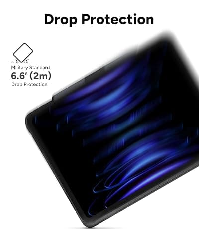 ZAGG Pro Keys 2 iPad Pro 11" (M5)/ (M4) Keyboard Case - Wireless Keyboard & Detachable Folio Case, Laptop-Style Keys, Multi-Pairing Bluetooth, 6.6 ft Drop Protection, NOT COMPATIBLE w iPad Pro Gen 1-4 thumbnail 5