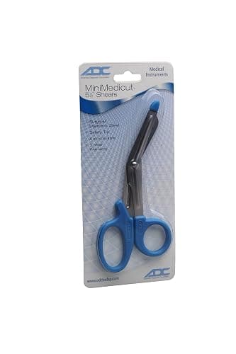 ADC 321 MiniMedicut Nurse Shears, Medical Grade, Stainless Steel with Safety Tip, 5.5" Length, Cheetah thumbnail 3
