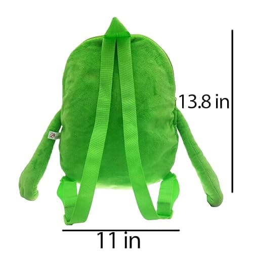 ENOMIN Ghost Slimer Bag Plush Backpack with Adjustable Straps 14-inch, Your Ghostly Companion on the Go thumbnail 6