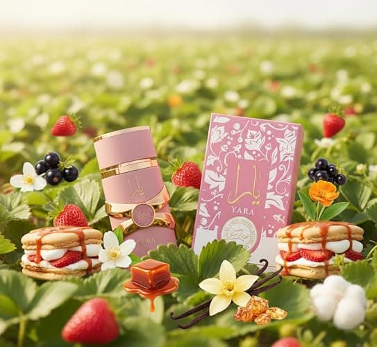 Lattafa Yara Elixir Eau de Parfum, Rosa und Gold Design, Luxuriöse Glasflasche, 100 ml Parfüm für Damen thumbnail 4