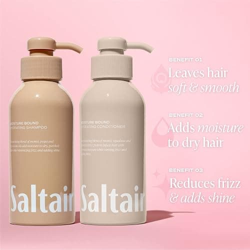 Saltair - Moisture Bound Haircare Set Shampoo & Conditioner 2 Pcs 28 Fl Oz 1 L thumbnail 8