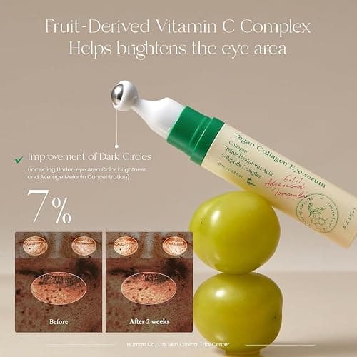 AXIS-Y Vegan Collagen Eye Serum - K Beauty Triple Hyaluronic Acid & Peptide Collagen Serum Improve Skin Elasticity, Reduce Fine Lines & Dark Circles - Vegan Korean Skin Care Eye Cream - 0.33 fl. oz. thumbnail 7