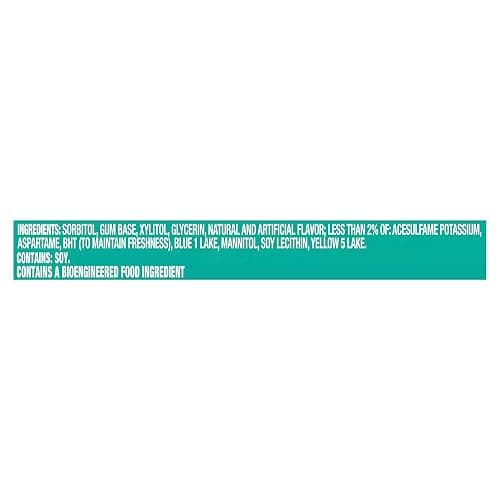 Trident Minty Sweet Twist Gum, 12 Packs of 14 Pieces (168 Total Pieces) | Chewing Gum with Xylitol, Perfect for Long Lasting Fresh Breath at School, Work & Travel thumbnail 3