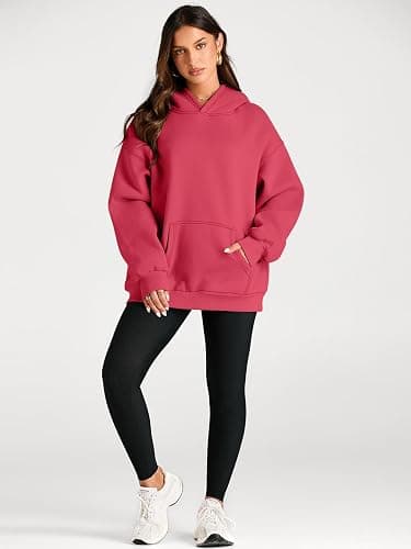 Trendy Queen Womens Oversized Hoodies Fleece Sweatshirts Fall Fashion Pullover Sweaters Winter Clothes thumbnail 5