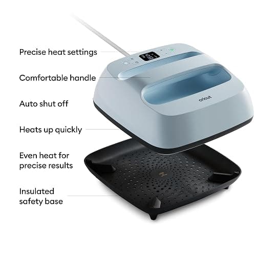 Cricut EasyPress 3 Heat Press Machine (9"x 9") with Heat Press Mat (15" x 12") thumbnail 3