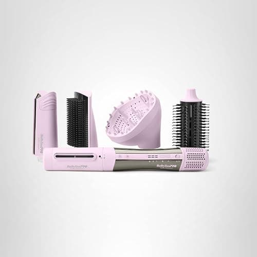 BaBylissPRO StyleSwitch Ionic Multi-Styler, Air Styler and Hair Dryer, Lightweight Hot Air Brush with 5 Attachments, Automatic Dual Voltage thumbnail 8