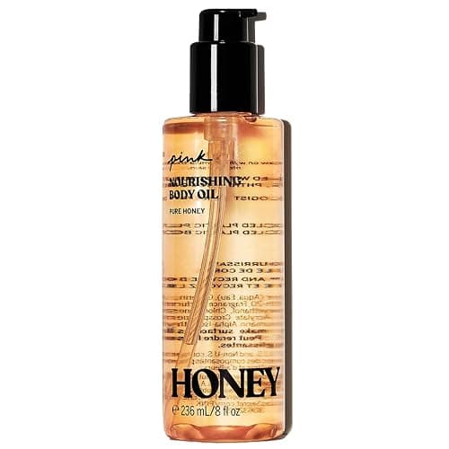 Victoria's Secret Pink Honey Soothing Body Care Body Oil 8 oz. (Honey) - Image 1
