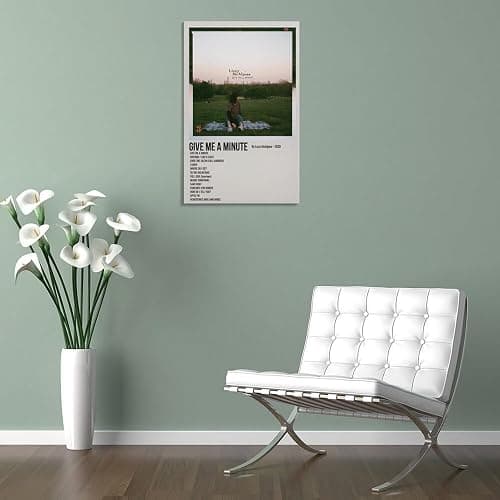 ZANLIART Give Me A Minute by Lizzy Mcalpine Album Cover Canvas Print Music Poster for Room Aesthetic Frame:12x18inch(30x45cm) thumbnail 5