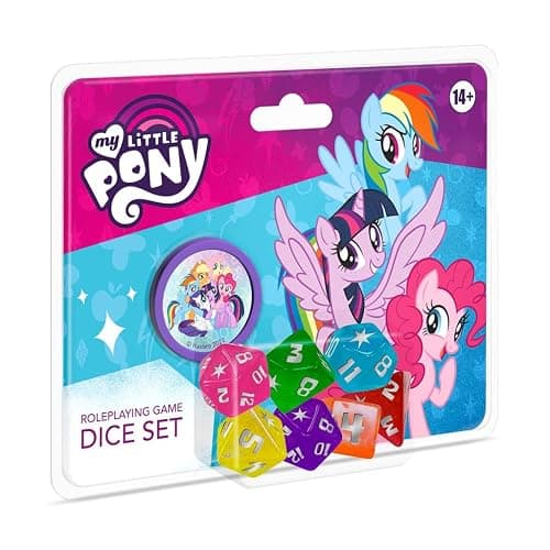 Renegade Games My Little Pony: Roleplaying Game - Dice Set - RPG Accessory, Pink thumbnail 4
