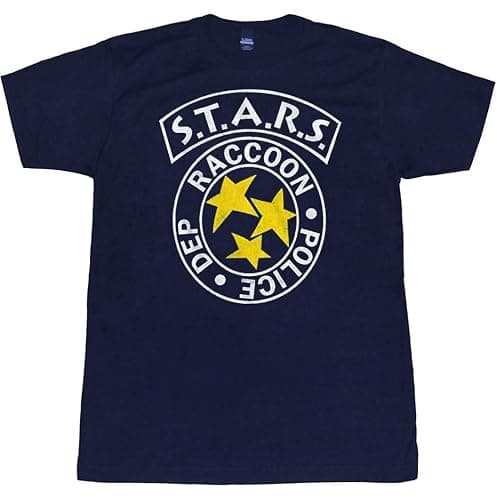 Animation Shops Resident Evil RPD Stars Raccoon City Police T-Shirt - Image 1