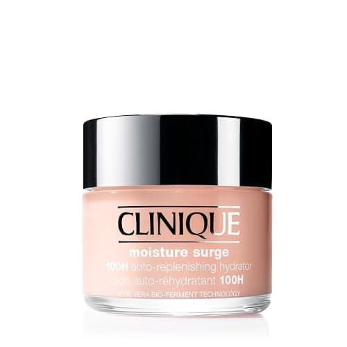 Clinique Moisture Surge 100H Auto-Replenishing Hydrator Oil Free Face Moisturizer | With Hyaluronic Acid, Aloe Bioferment and Vitamins C + E | For All Skin Types | Hydrating + Moisturizing - Image 1