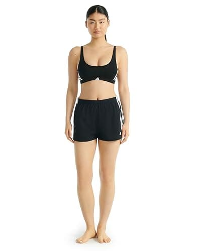 Adidas Womens 3 Stripes Active Essentials Cotton Boxer Short Bottom thumbnail 5