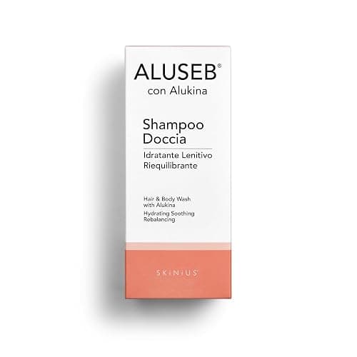 Skinius Aluseb - Detergente Shampoo Doccia per gli Inestetismi della Dermatite Seborroica con Alukina - Ideale per la Detersione di Viso, Corpo e Capelli - 125ml - Shampoo Doccia thumbnail 6