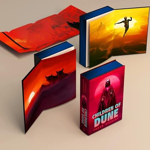 Frank Herbert's Dune Saga 3-Book Deluxe Hardcover Boxed Set: Dune, Dune Messiah, and Children of Dune thumbnail 6