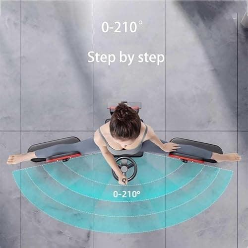 Leg Stretcher Stretching Splits Assist Trainer Machine Heavy Duty 3 Bar Leg Split Stretching Machine for Ballet Ballet Yoga Dance Martial Arts Home Gym Yoga Dance,B thumbnail 3