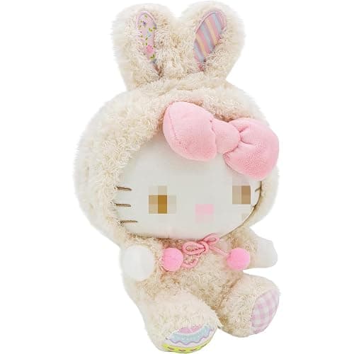Ykecfpry Kawaii Cartoon Bunny Cross-Dressing Series Plush,Rabbit Stuffed Cute Soft Doll Toys, Plush Pillow Stuffed Animals Toy Birthday Gifts for Girls Kids (Kt) thumbnail 5
